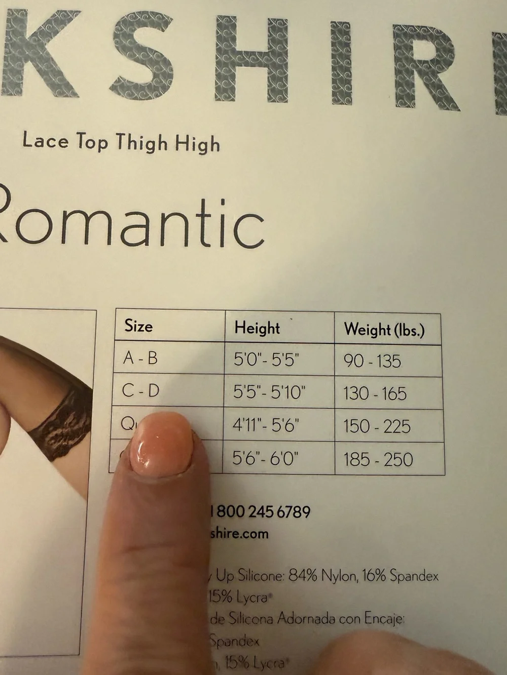 Berkshire Romantic Lace Top Thigh High Stockings C-D Nude Sheer NIP Romantic